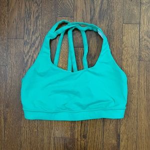Lululemon Luxtreme Energy Bra Green